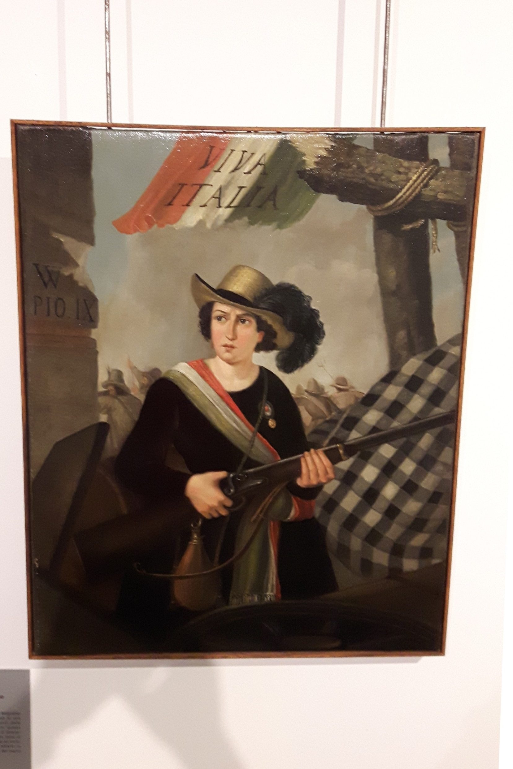 Cristina Trivulzio Belgiojoso's portrait, Casa Mazzini, Genoa - 01.jpg